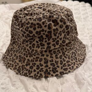 Leopard Print Bucket Hat